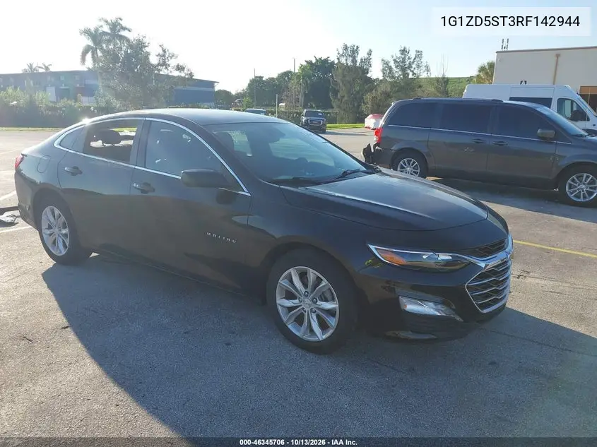 CHEVROLET MALIBU 2024, VIN 1G1ZD5ST3RF142944