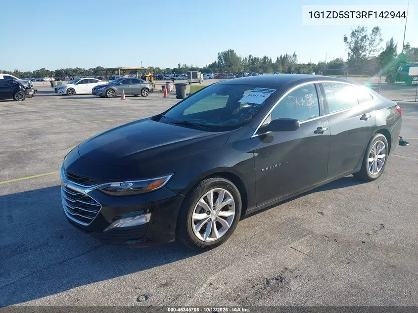 2024 CHEVROLET MALIBU VIN 1G1ZD5ST3RF142944 — фото 2
