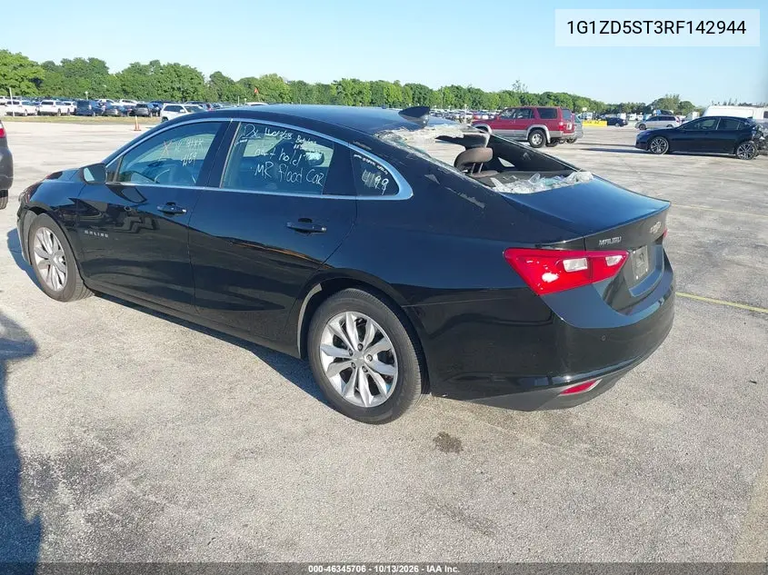 2024 CHEVROLET MALIBU VIN 1G1ZD5ST3RF142944 — фото 3