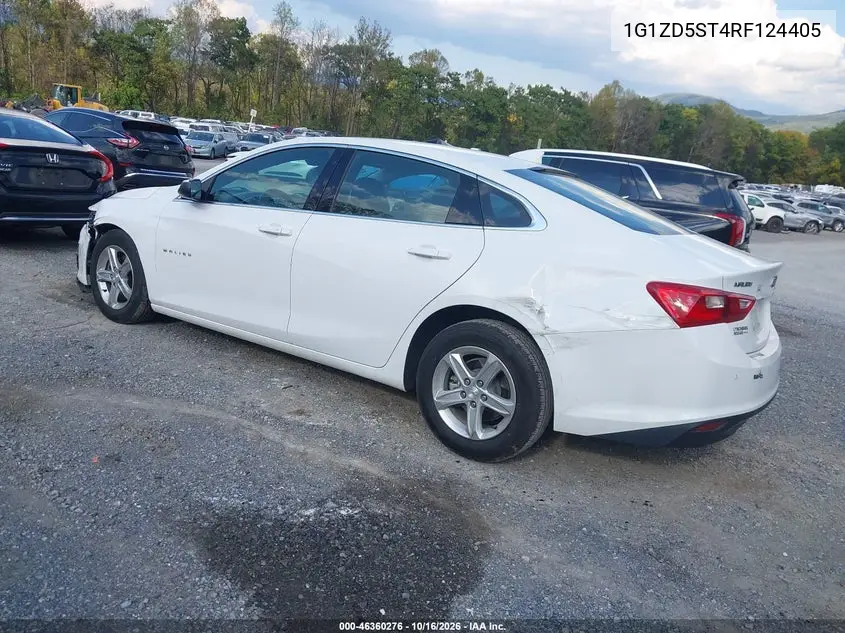 2024 CHEVROLET MALIBU VIN 1G1ZD5ST4RF124405 — фото 3
