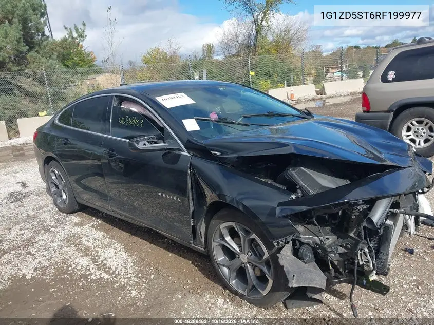 CHEVROLET MALIBU 2024, VIN 1G1ZD5ST6RF199977