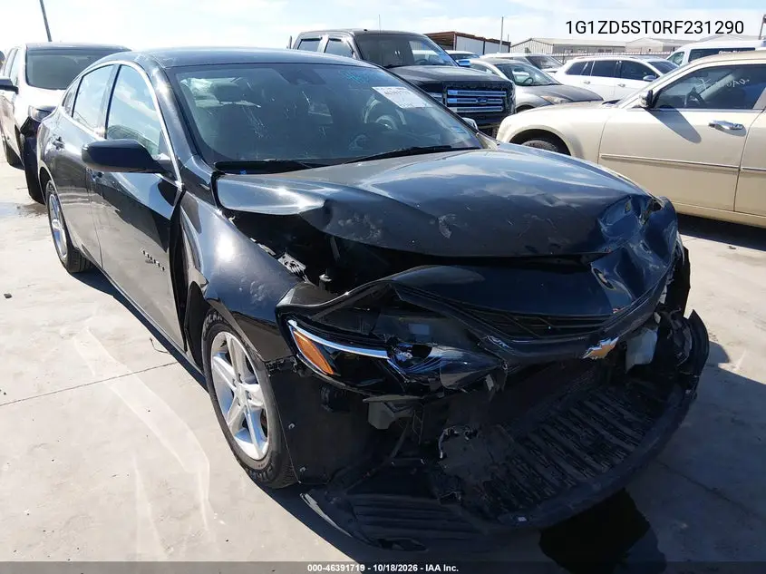 CHEVROLET MALIBU 2024, VIN 1G1ZD5ST0RF231290