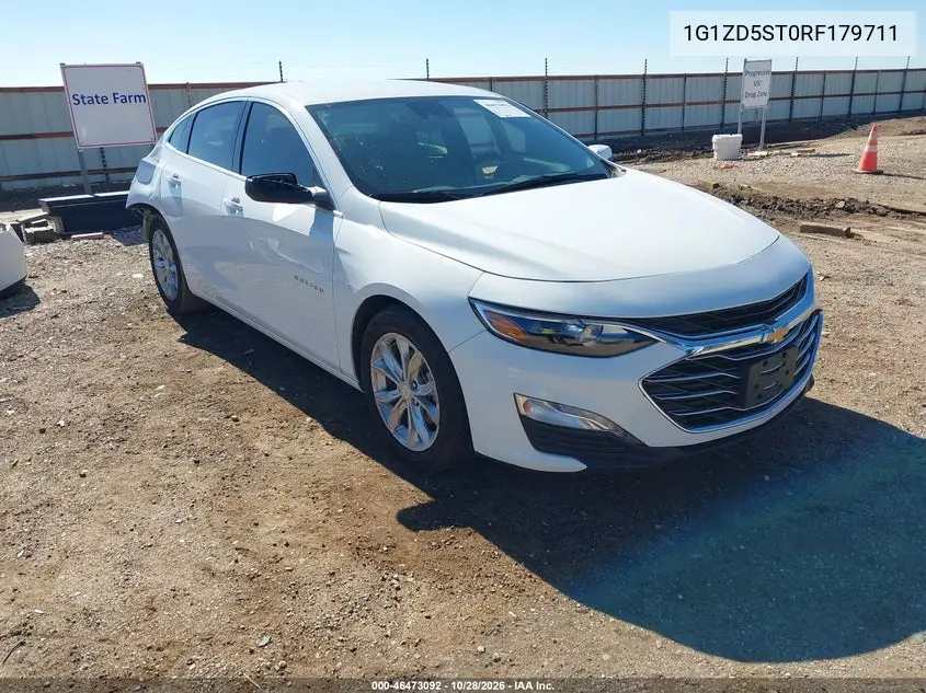 CHEVROLET MALIBU 2024, VIN 1G1ZD5ST0RF179711