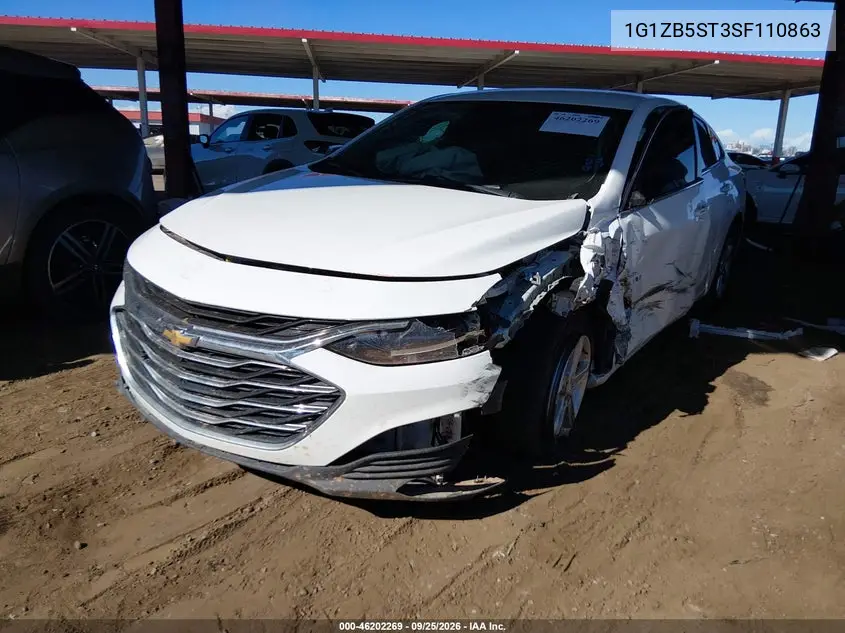 2025 CHEVROLET MALIBU VIN 1G1ZB5ST3SF110863 — фото 2
