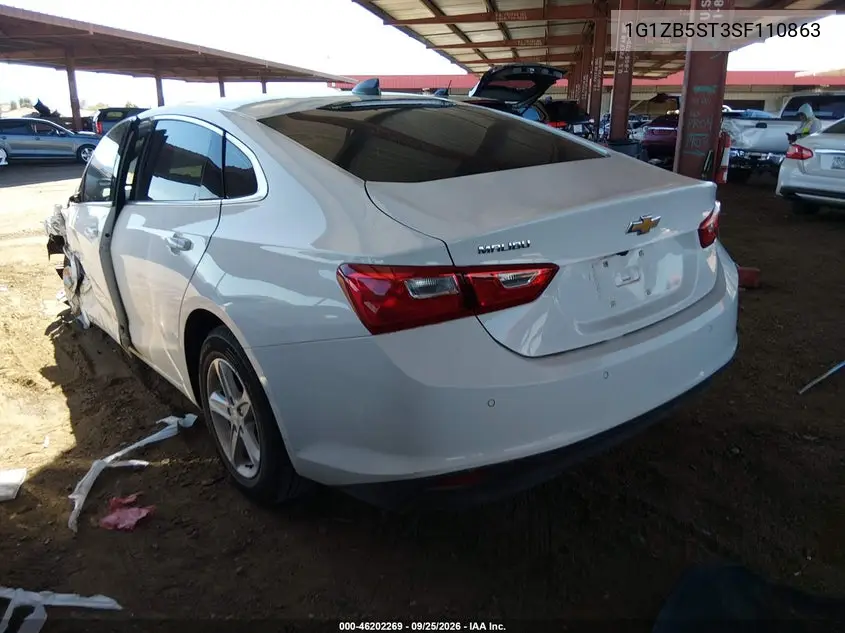 2025 CHEVROLET MALIBU VIN 1G1ZB5ST3SF110863 — фото 3