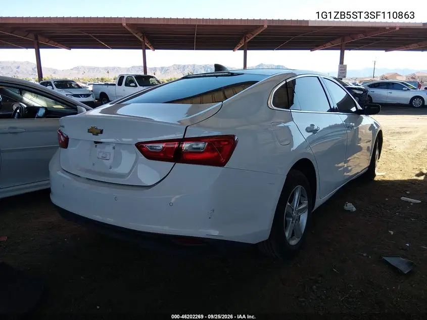 2025 CHEVROLET MALIBU VIN 1G1ZB5ST3SF110863 — фото 4