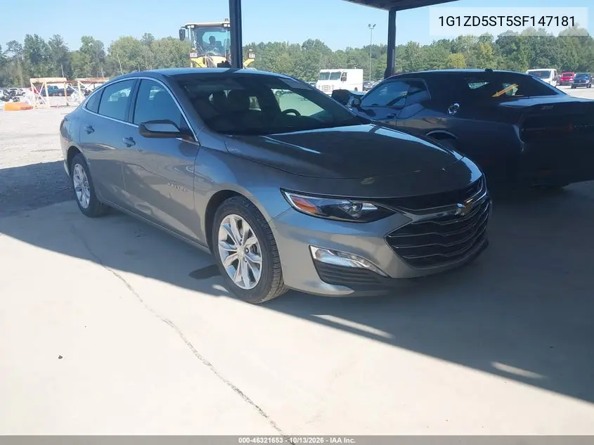 CHEVROLET MALIBU 2025, VIN 1G1ZD5ST5SF147181