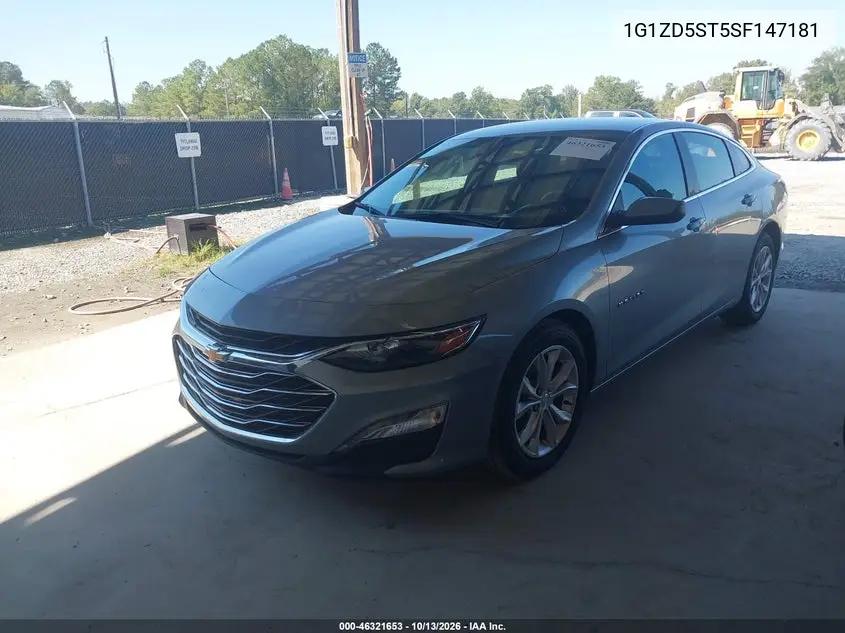 2025 CHEVROLET MALIBU VIN 1G1ZD5ST5SF147181 — фото 2
