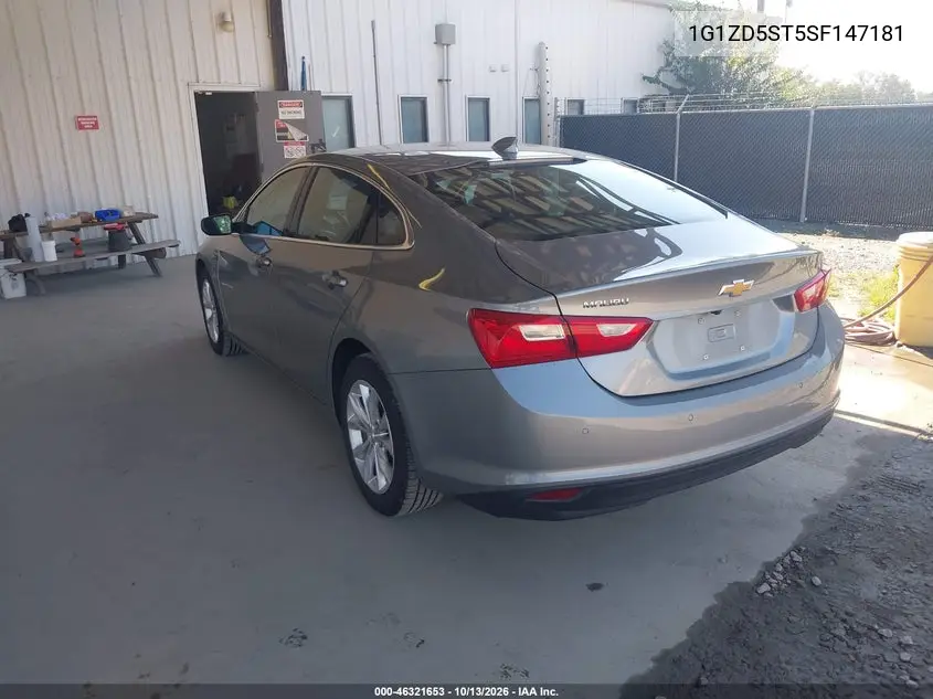 2025 CHEVROLET MALIBU VIN 1G1ZD5ST5SF147181 — фото 3