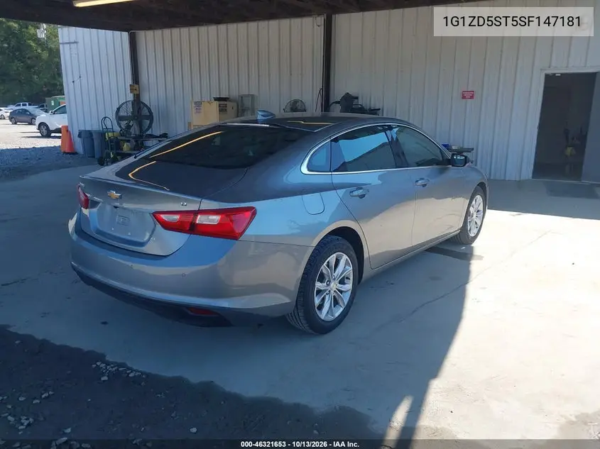 2025 CHEVROLET MALIBU VIN 1G1ZD5ST5SF147181 — фото 4