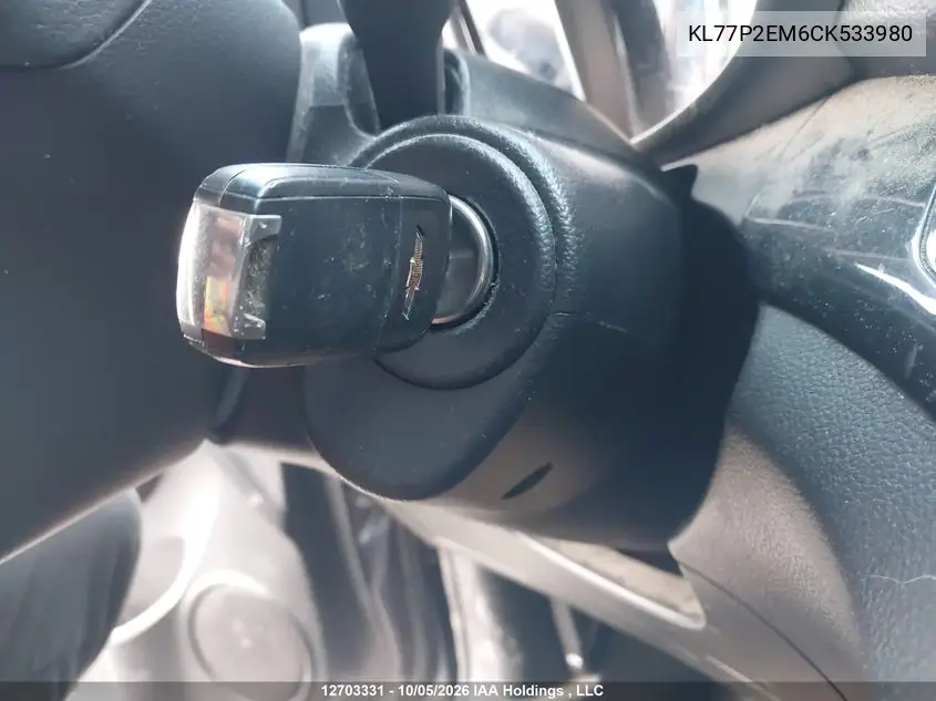 2012 CHEVROLET ORLANDO VIN KL77P2EM6CK533980 — фото 11