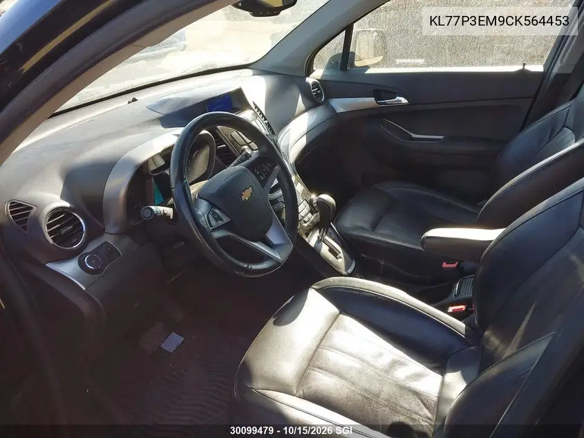 2012 CHEVROLET ORLANDO VIN KL77P3EM9CK564453 — фото 5