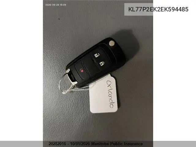 2014 CHEVROLET ORLANDO VIN KL77P2EK2EK594485 — фото 11