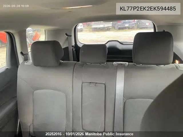 2014 CHEVROLET ORLANDO VIN KL77P2EK2EK594485 — фото 8