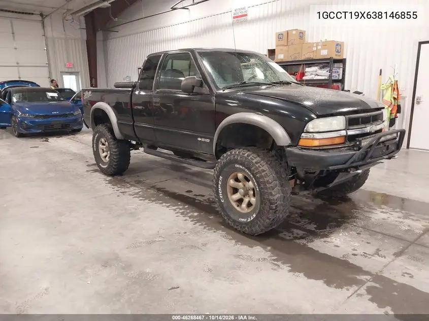 CHEVROLET S-10 PICKUP 2003, VIN 1GCCT19X638146855