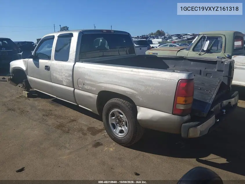 2000 CHEVROLET SILVERADO VIN 1GCEC19VXYZ161318 — фото 3