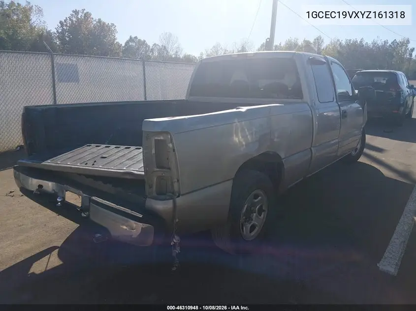 2000 CHEVROLET SILVERADO VIN 1GCEC19VXYZ161318 — фото 4