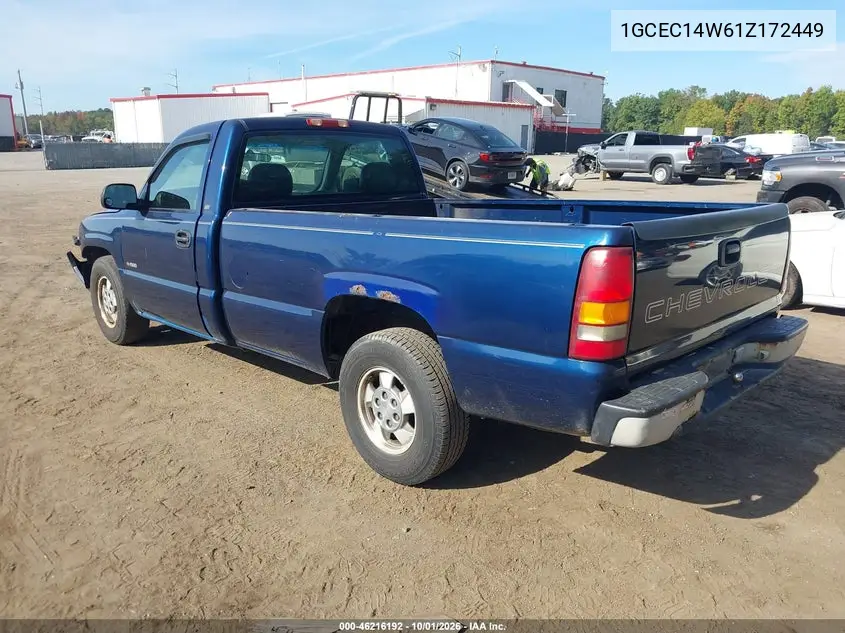 2001 CHEVROLET SILVERADO VIN 1GCEC14W61Z172449 — фото 3
