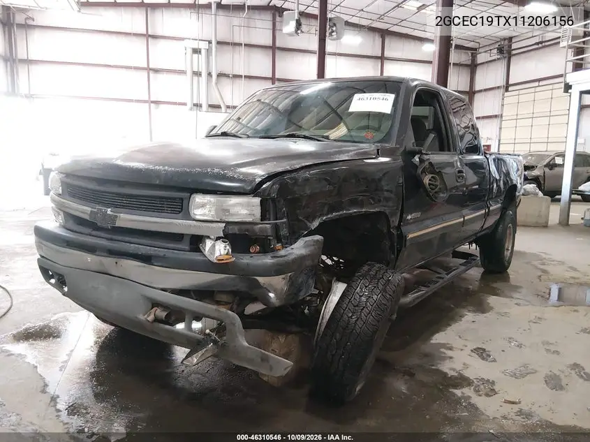 2001 CHEVROLET SILVERADO VIN 2GCEC19TX11206156 — фото 2