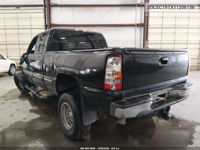 2001 CHEVROLET SILVERADO VIN 2GCEC19TX11206156 — фото 3