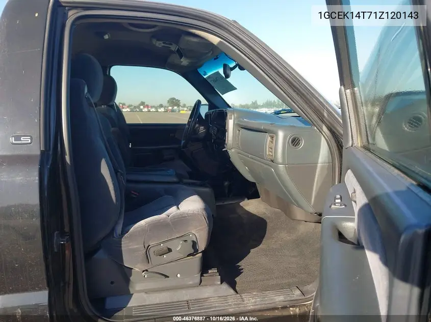 2001 CHEVROLET SILVERADO VIN 1GCEK14T71Z120143 — фото 5