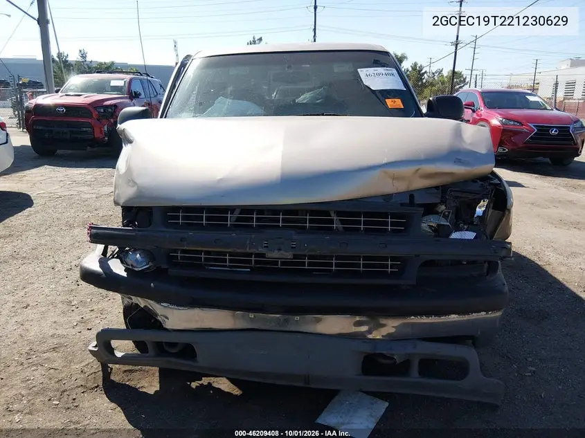 2002 CHEVROLET SILVERADO VIN 2GCEC19T221230629 — фото 12