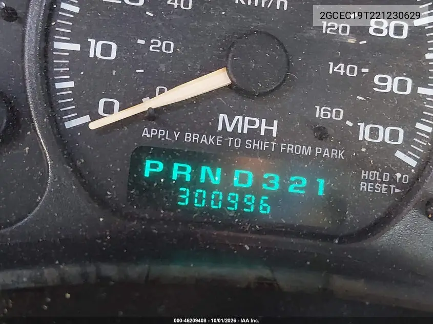 2002 CHEVROLET SILVERADO VIN 2GCEC19T221230629 — фото 15