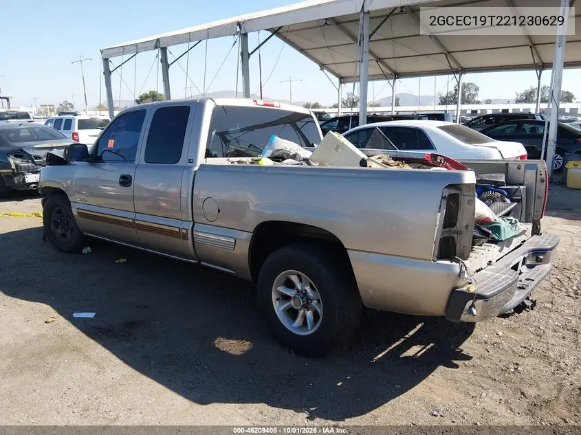 2002 CHEVROLET SILVERADO VIN 2GCEC19T221230629 — фото 3