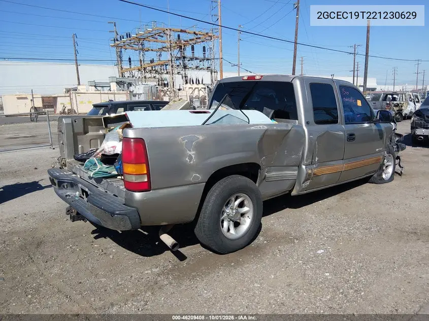2002 CHEVROLET SILVERADO VIN 2GCEC19T221230629 — фото 4
