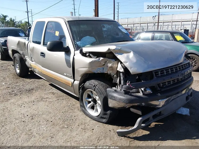 2002 CHEVROLET SILVERADO VIN 2GCEC19T221230629 — фото 6
