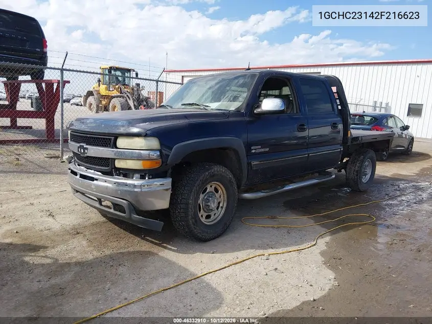2002 CHEVROLET SILVERADO VIN 1GCHC23142F216623 — фото 2