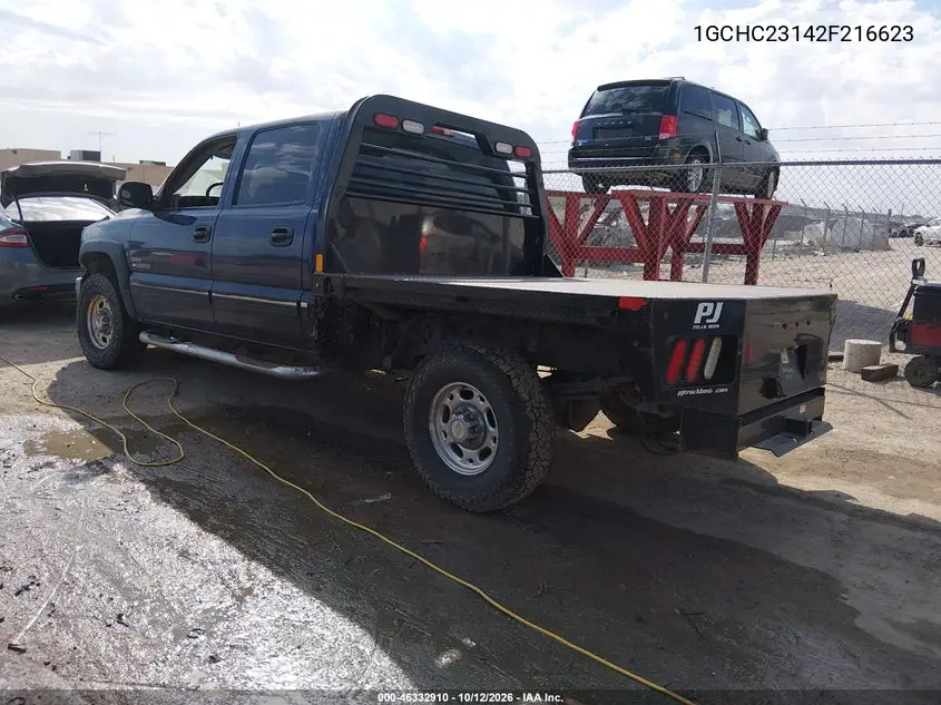 2002 CHEVROLET SILVERADO VIN 1GCHC23142F216623 — фото 3