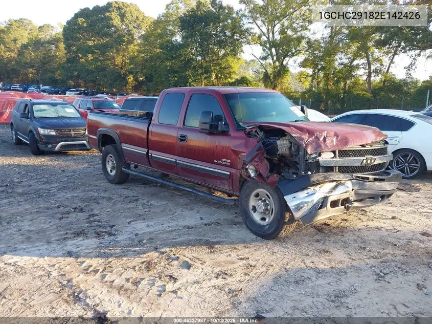 CHEVROLET SILVERADO 2002, VIN 1GCHC29182E142426