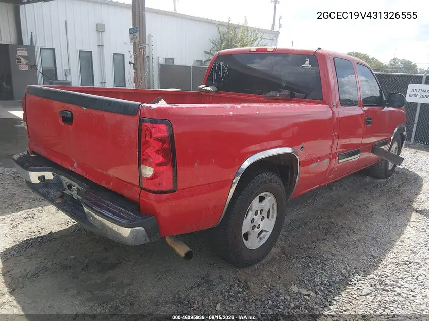 2003 CHEVROLET SILVERADO VIN 2GCEC19V431326555 — фото 4