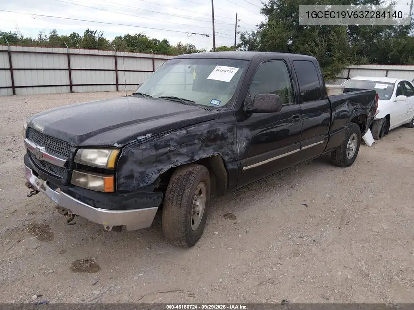 2003 CHEVROLET SILVERADO VIN 1GCEC19V63Z284140 — фото 2