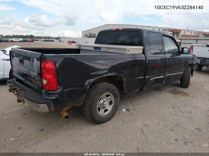 2003 CHEVROLET SILVERADO VIN 1GCEC19V63Z284140 — фото 4