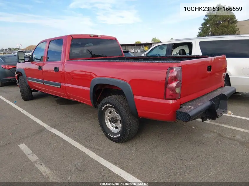 2003 CHEVROLET SILVERADO VIN 1GCHK23153F166559 — фото 3