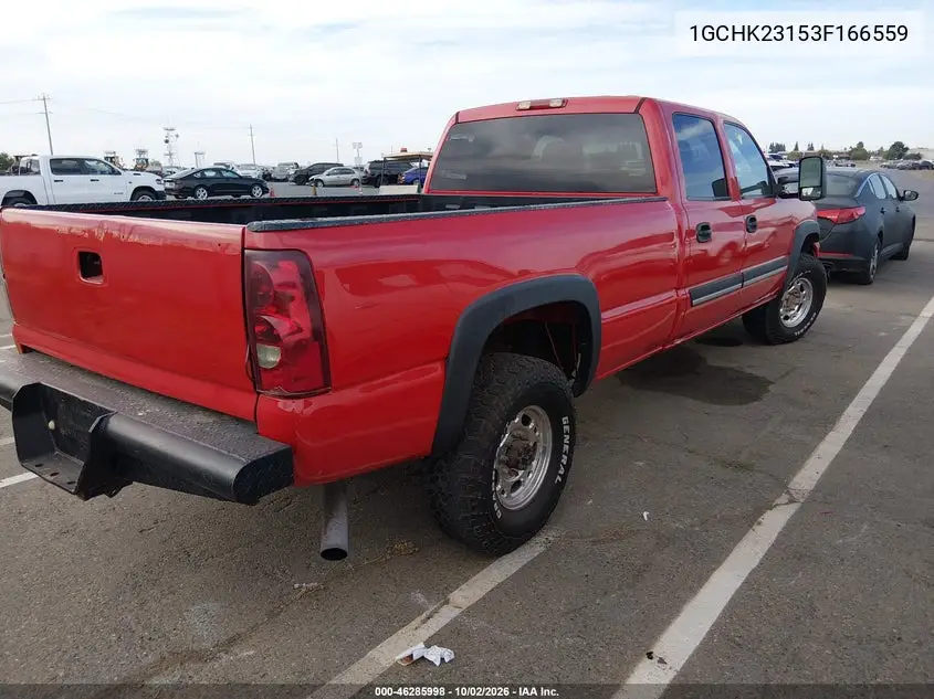 2003 CHEVROLET SILVERADO VIN 1GCHK23153F166559 — фото 4