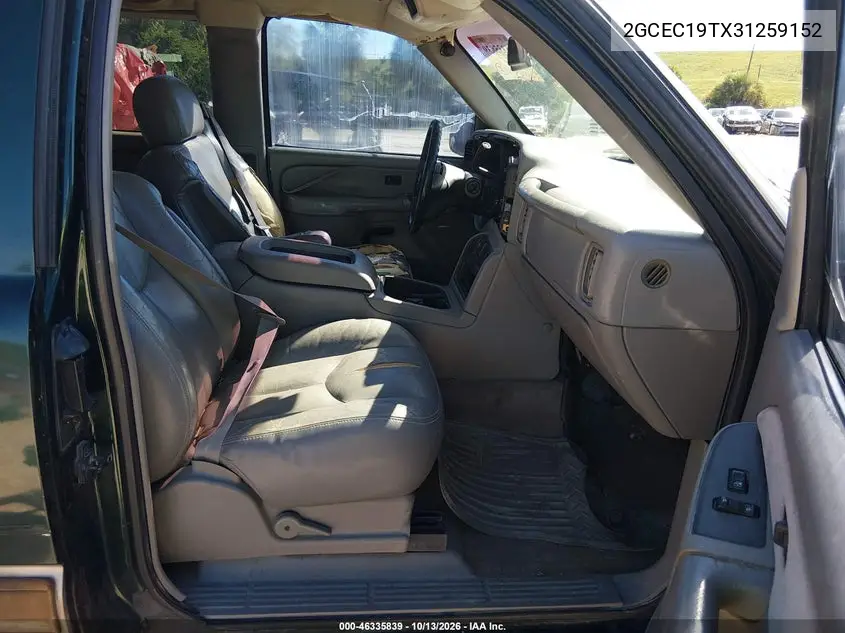 2003 CHEVROLET SILVERADO VIN 2GCEC19TX31259152 — фото 5