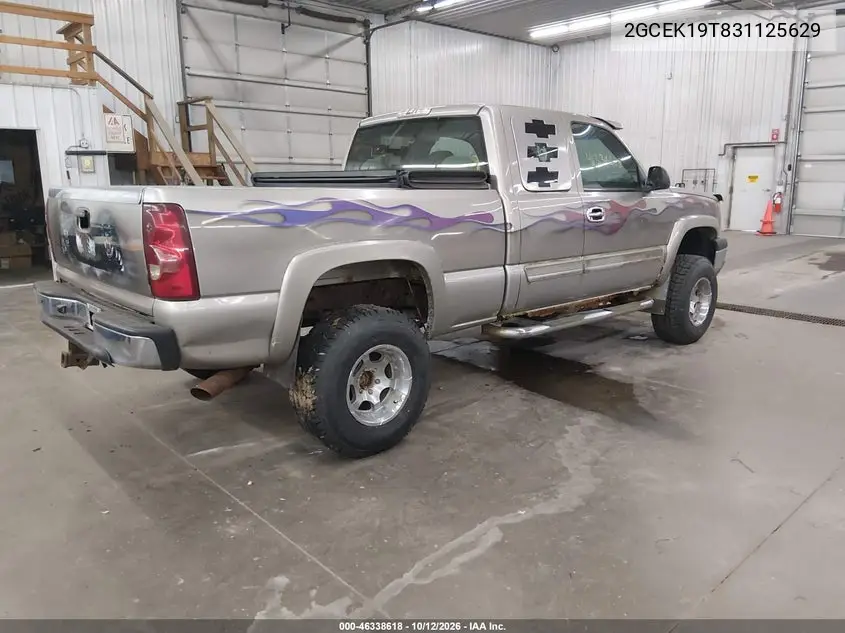 2003 CHEVROLET SILVERADO VIN 2GCEK19T831125629 — фото 4