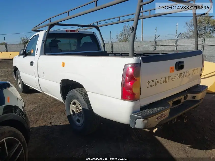 2003 CHEVROLET SILVERADO VIN 1GCEC14V33Z219396 — фото 3