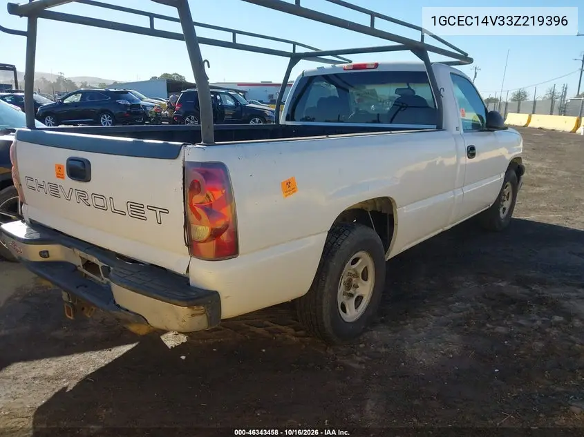 2003 CHEVROLET SILVERADO VIN 1GCEC14V33Z219396 — фото 4
