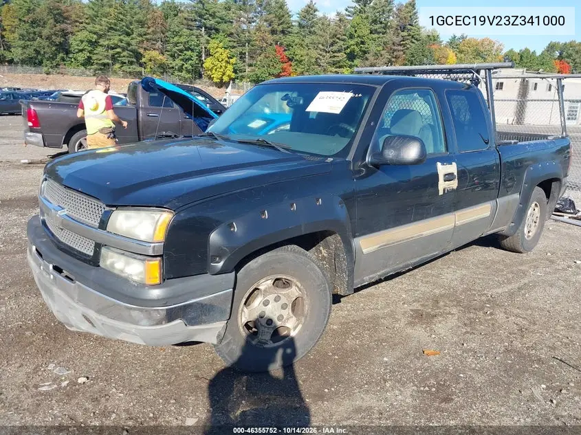 2003 CHEVROLET SILVERADO VIN 1GCEC19V23Z341000 — фото 2