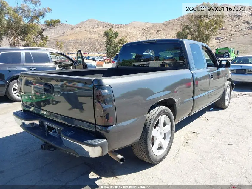 2003 CHEVROLET SILVERADO VIN 2GCEC19VX31167072 — фото 4