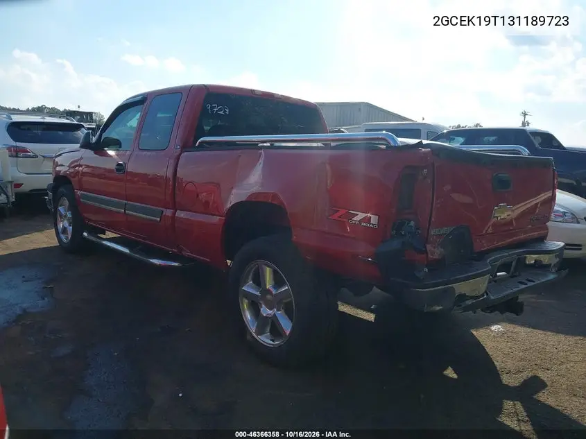 2003 CHEVROLET SILVERADO VIN 2GCEK19T131189723 — фото 3