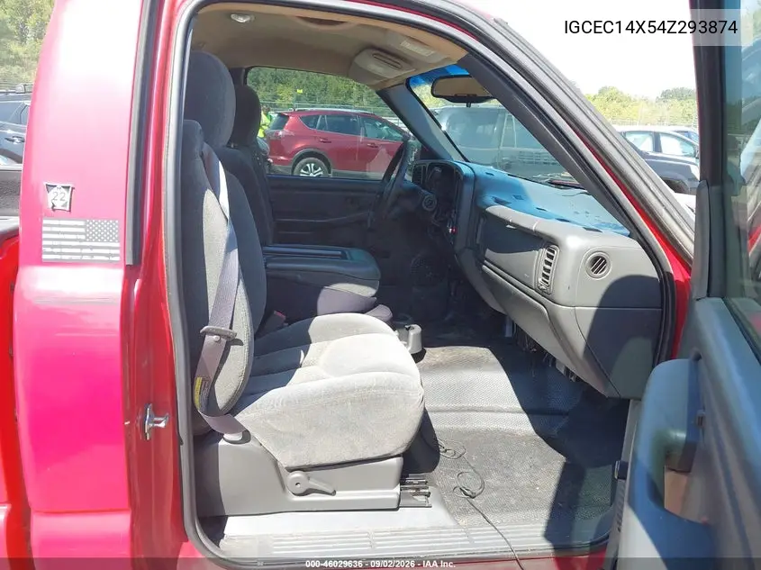 2004 CHEVROLET SILVERADO VIN 1GCEC14X54Z293874 — фото 5