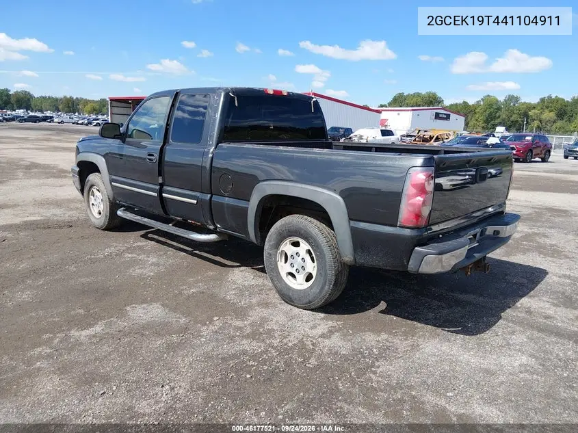 2004 CHEVROLET SILVERADO VIN 2GCEK19T441104911 — фото 3
