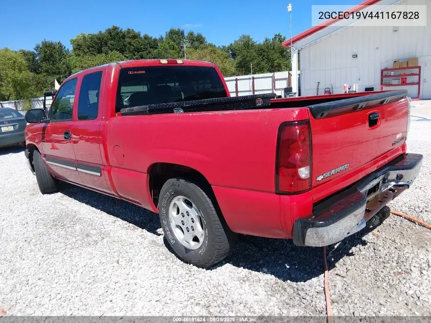 2004 CHEVROLET SILVERADO VIN 2GCEC19V441167828 — фото 3