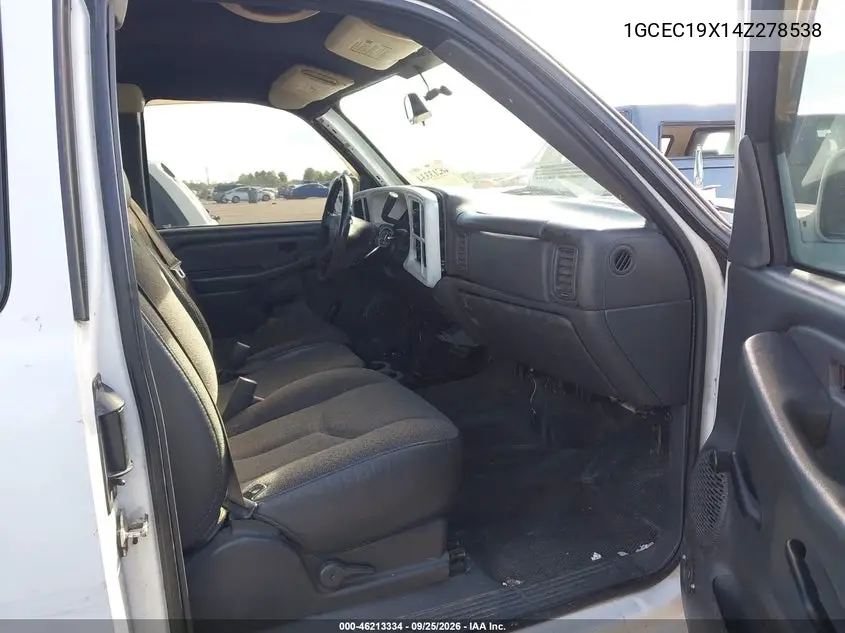 2004 CHEVROLET SILVERADO VIN 1GCEC19X14Z278538 — фото 5