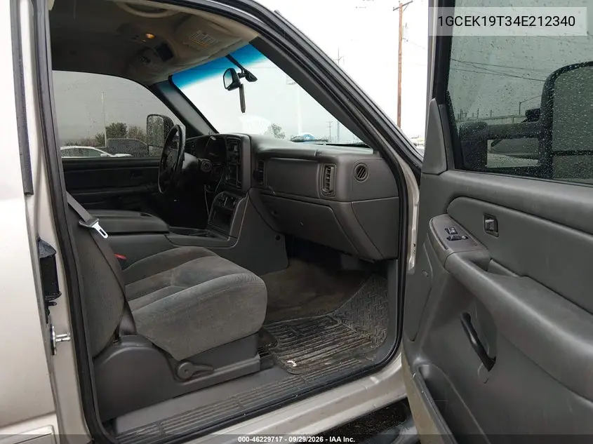 2004 CHEVROLET SILVERADO VIN 1GCEK19T34E212340 — фото 5